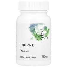 Теанин, Theanine, Thorne Research, 90 капсул