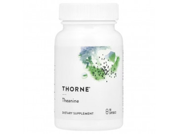 Теанін, Theanine, Thorne Research, 90 капсул