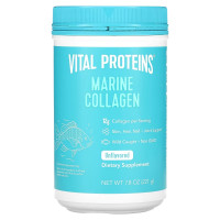 Морской коллаген из дикой рыбы, без вкуса, Marine Collagen, Wild Caught, Vital Proteins, 221 г (7,8 унций)