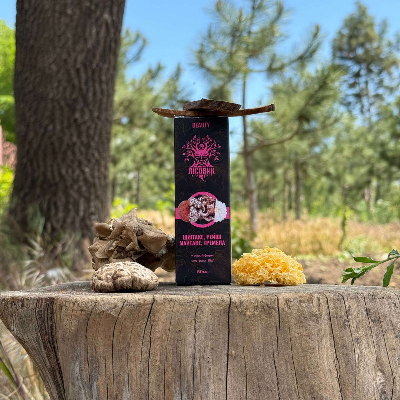 Комплекс рідких екстрактів BEAUTY для шкіри, волосся та нігтів, "Лісовик", 50 мл