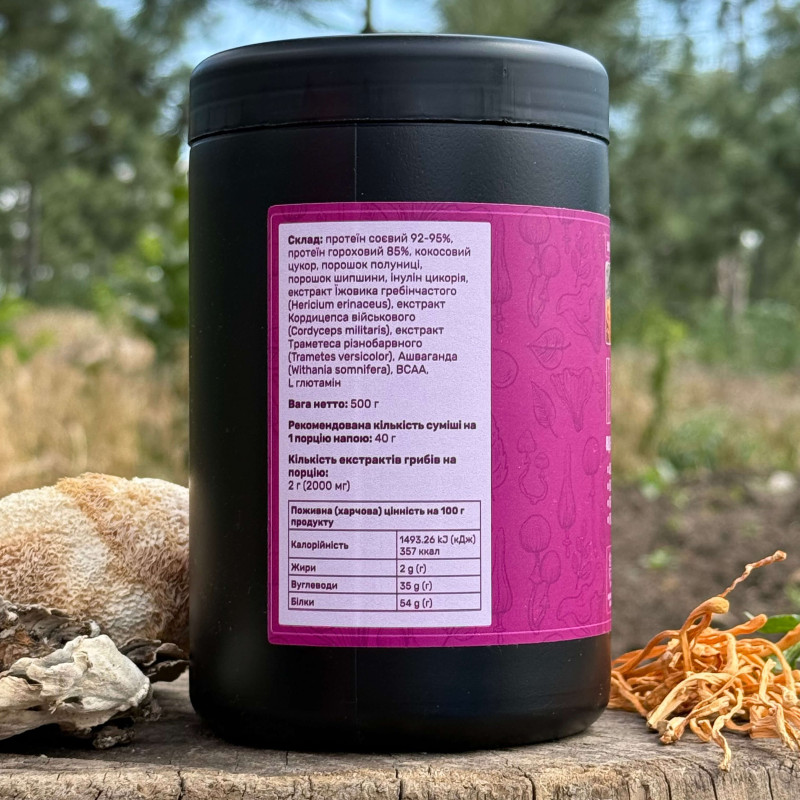 BCAA коктейль для восстановления после тренировки "Лесовик", 500 грамм