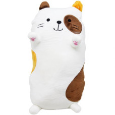 Мягкий игрушка "Кот Батон", 40 см (белый)