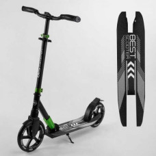 Самокат алюминиевый Best Scooter (колеса PU, d переднего колеса – 230мм, d заднего колеса – 215 мм, 1 амортизатор передний)