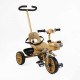 Велосипед 3-х колесный BS-70619 Best Trike колеса EVA переднее 10”, заднее 8”, стальная рама, УКР. Озвучка, родительская ручка, в коробке