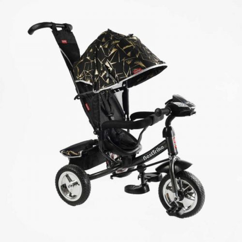 Велосипед 3-х колісний 6588 Best Trike (1) КОЛЕСО ПІНА, d=25см переднє, d=20см задні, фара музична, USB, Bluetooth, в коробці