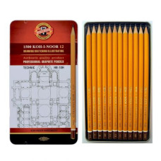 Олівці графітні 1500 Technic, НВ-10Н, 12 шт.