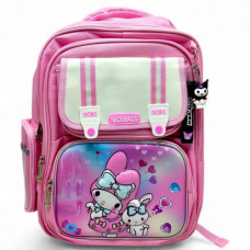 Рюкзак школьный, 32×41×15 см (Розовый)