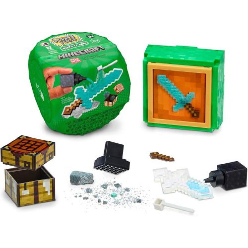 Игровой набор Miniverse серии Mini Minecraft - Создай пиксельное приключение