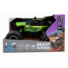 Автомобиль KS Drive на р/у - Beast Runner (2.4 GHz, аккум. 7.4 V, зеленый)