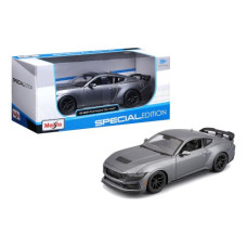 Машинка іграшкова 2024 Ford Mustang Darkhorse масштаб 1:24 сірий маталік