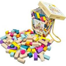 Дитячий конструктор "Cubika 1"/Wooden blocks construction kit «Cubika 1»
