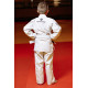 Кімоно для джиу - джитсу біле, TM "Kintayo", 120 зріст, щільність 350 гр/м.кв.