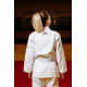 Біле кімоно для дівчат/жінок, джиу-джитсу, TM BUDOGI, зріст 170 см, щільність 450 гр/м.кв.