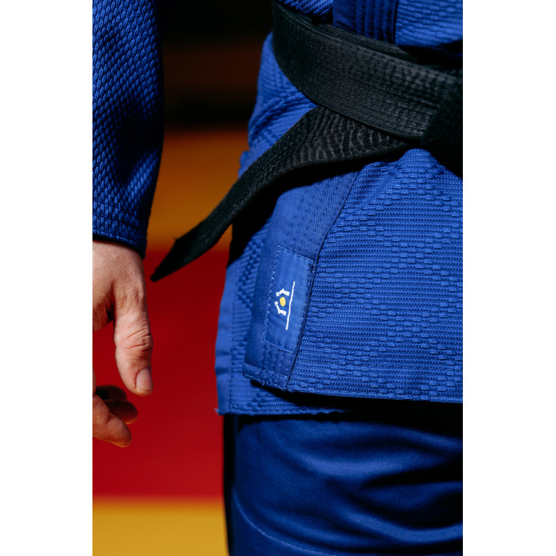 Синє кімоно для хлопців/чоловіків, дзюдо, TM BUDOGI серія PRO 2 - оновлена модель, 180 розмір, щільність 720 гр/м.кв.