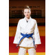 Біле кімоно для дівчат/жінок, айкідо, TM BUDOGI, зріст 140 см, щільність 500 гр/м.кв.