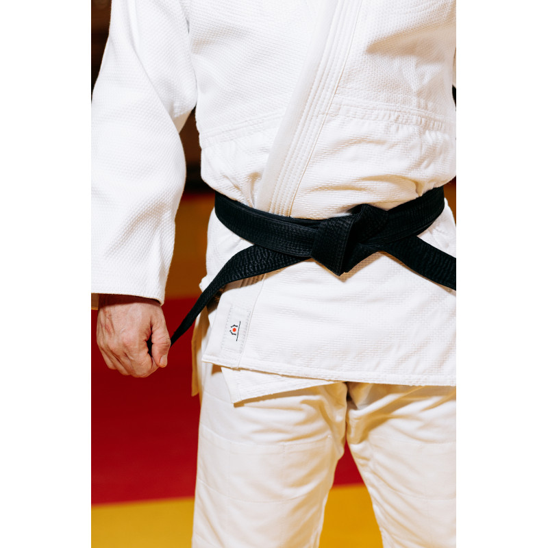 Белое кимоно для парней/мужчин, дзюдо, TM BUDOGI серия PRO, рост 190 см, плотность 650 гр/м.кв.