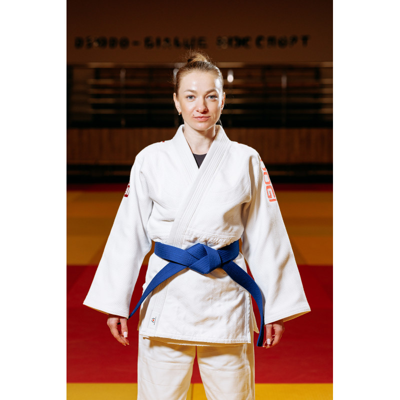 Біле кімоно для дівчат/жінок, дзюдо, TM BUDOGI серія PRO, зріст 150 см, щільність 650 гр/м.кв.
