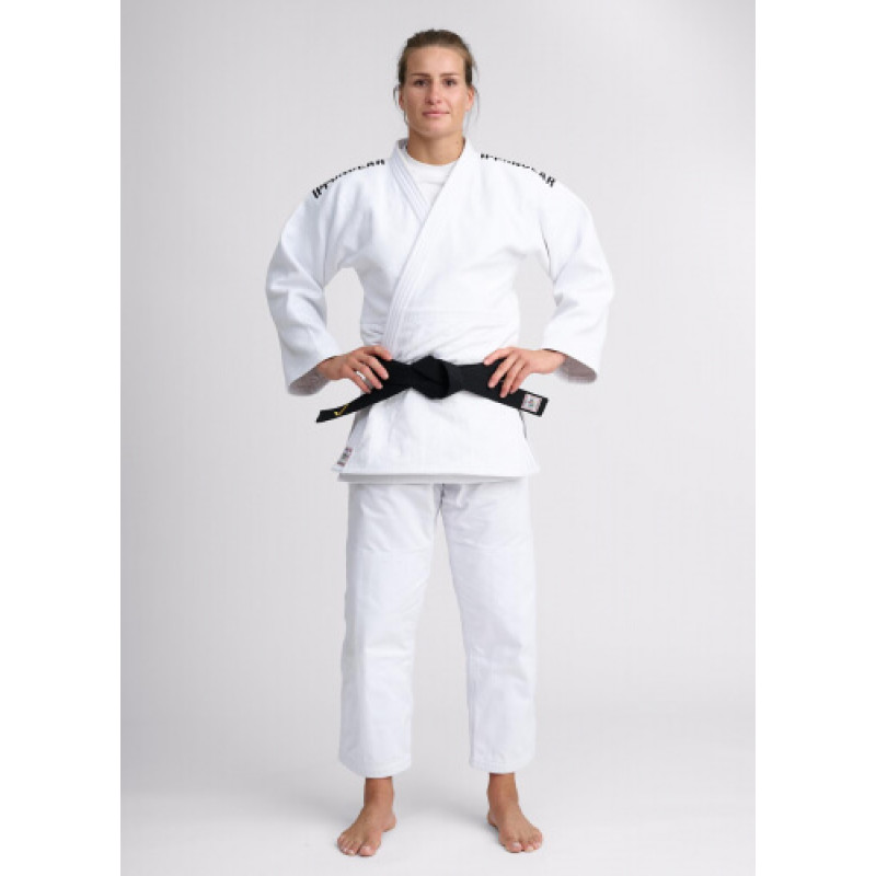 Біле ліцензійне кімоно для дзюдо IPPON GEAR LEGEND 2 (APPROVED IJF) Regular, Зріст 180 см, Бавовна, Поліестер 