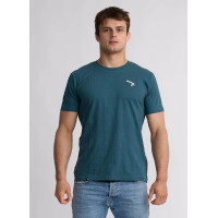 Зеленая футболка IPPON GEAR BIG PRINT с логотипом, Размер 2XL, 100% органический хлопок