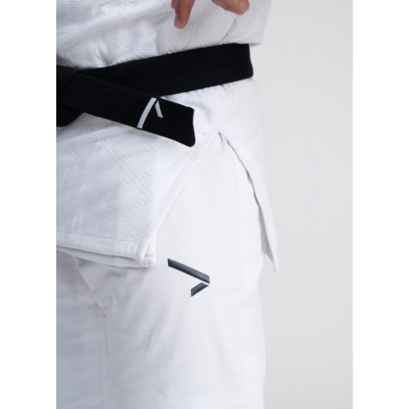 Белое кимоно для дзюдо IPPON GEAR ULTRALIGHT Slim Fit, Рост 165 см, Хлопок, Полиэстер