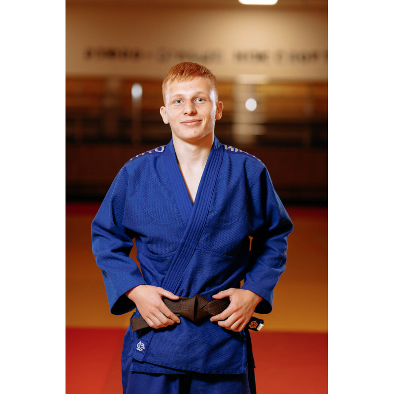 Кімоно для дзюдо синє, TM "Kintayo" Yuko, 190 зріст, щільність 450 гр/м.кв.