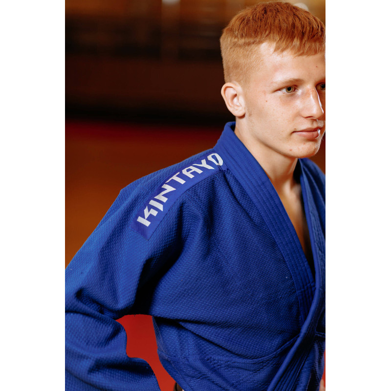 Кімоно для дзюдо синє, TM "Kintayo" Yuko, 190 зріст, щільність 450 гр/м.кв.