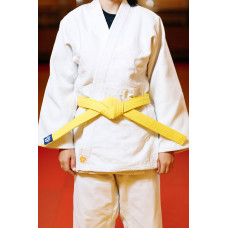 Жовтий пояс для дзюдо ТМ "Kintayo",160 зріст