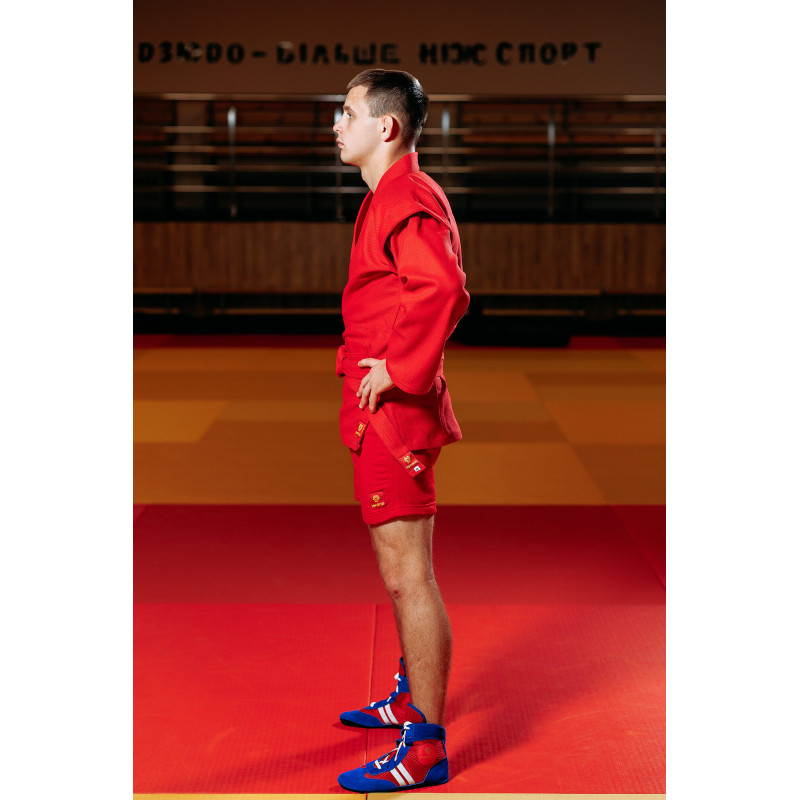 Форма для самбо (самбовка) червона TM "Kintayo", 155 зріст, щільність 550 гр/м.кв.