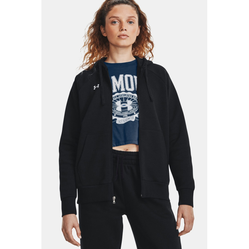Кофта жіночі Under Armour Ua Rival Fleece Fz Hoodie (1379495-001)