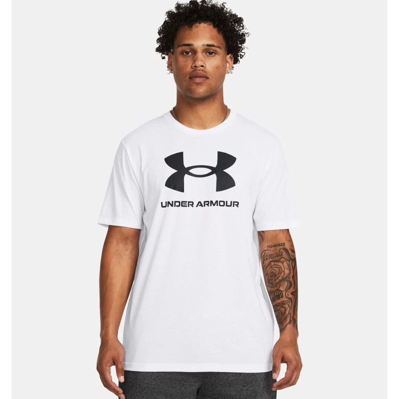Футболка чоловіча Under Armour Sportstyle Logo Tshirt (1382911-100)