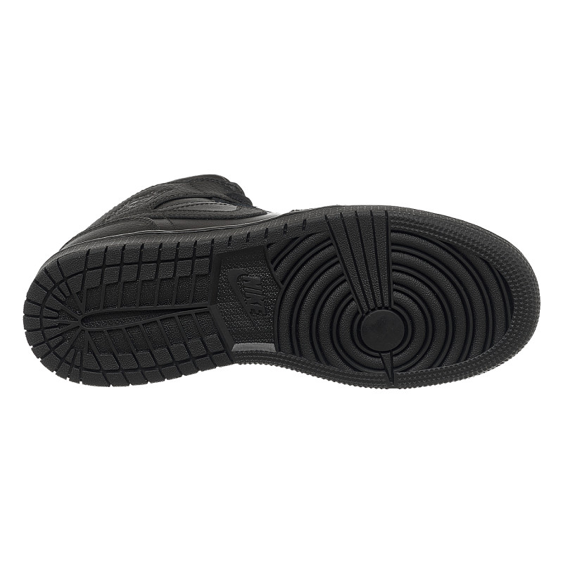 Кросівки жіночі Jordan 1 Mid (Gs) Black (554725-091)