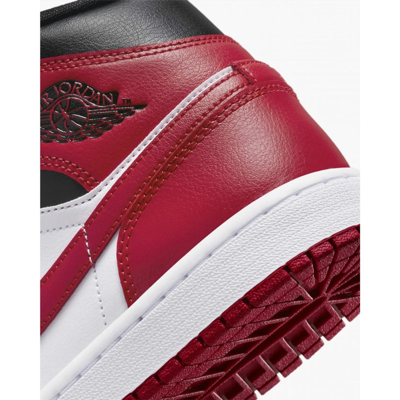 Кросівки жіночі Jordan 1 Mid Bred Toe (BQ6472-079)