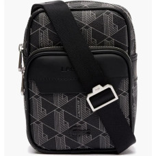 Сумка через плече Lacoste Monogram Grey (NH4409LX-H45)