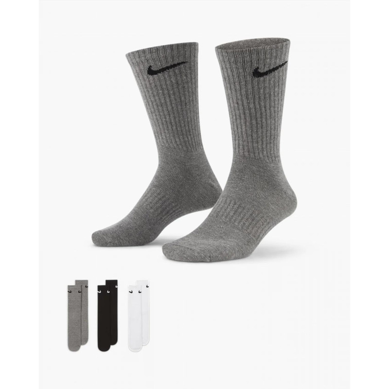Шкарпетки Nike U Nk Everyday Ltwt Crew 3Pr (SX7676-964)