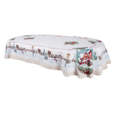 Скатертина гобеленова HOME OVAL Limaso