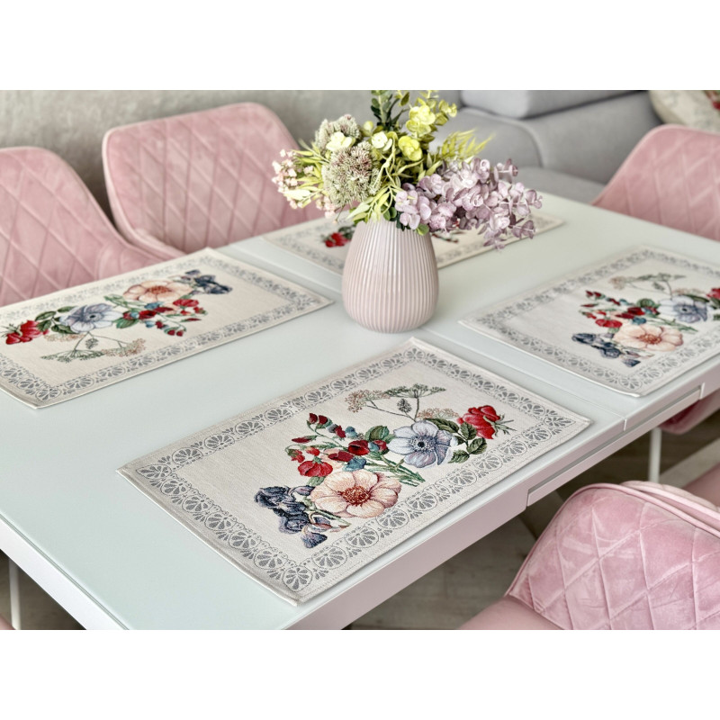 Серветка гобеленова MANDALAS FLOWERS Limaso