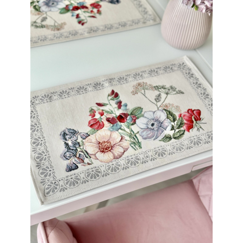 Серветка гобеленова MANDALAS FLOWERS Limaso