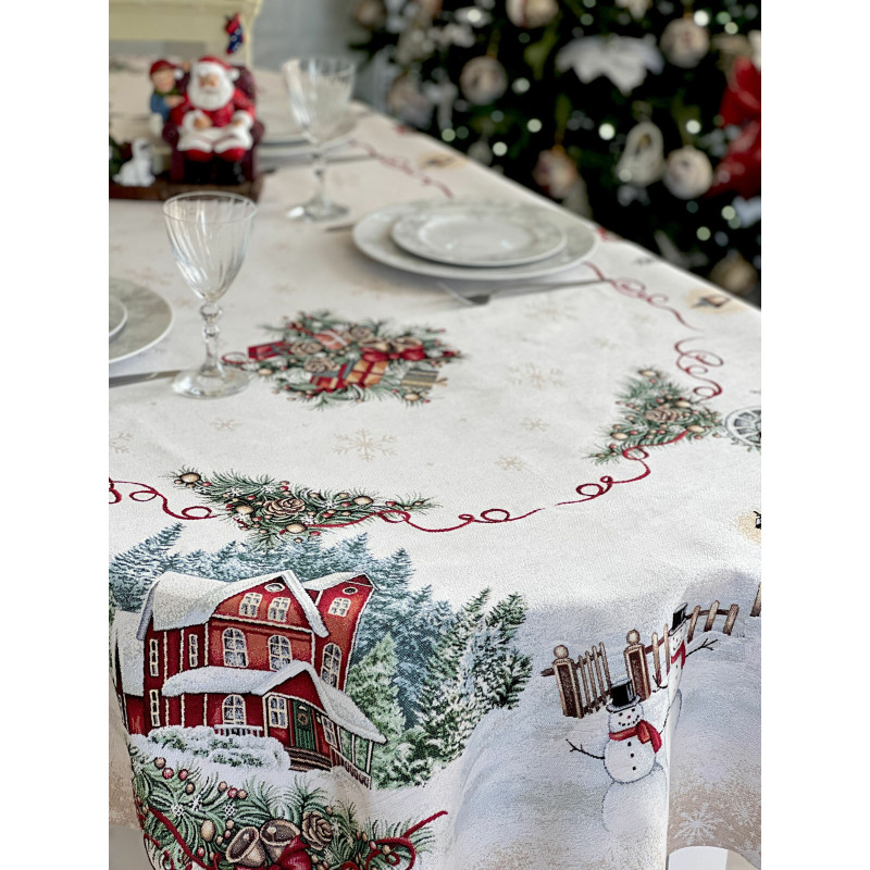Скатертина гобеленова HOME OVAL Limaso