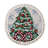 Серветка гобеленова з мереживом FROSTY-10D Limaso