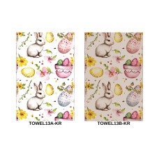 Набір з 2 шт. кухонних рушників "Holiday Eggs" SET TOWELS-13