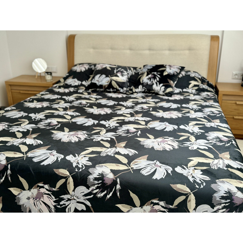 Покривало оксамитове GRAPHIT+2 наволочки (200x240+2*45x45)