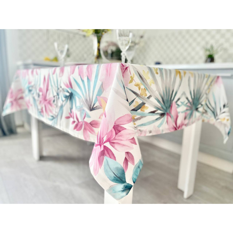 Скатертина з водовідштовхуючим покриттям MANTEL BOTANIA