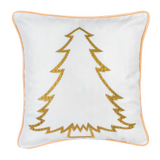 Наволочка одностороння з вишивкою XMAS TREE03