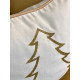 Наволочка одностороння з вишивкою XMAS TREE03