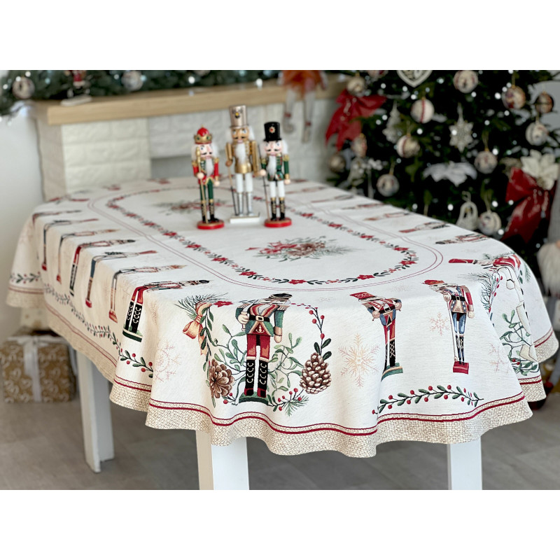 Скатертина гобеленова овальна CASCANUECES OVAL Limaso
