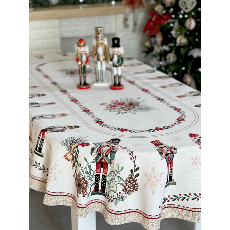 Скатертина гобеленова овальна CASCANUECES OVAL Limaso