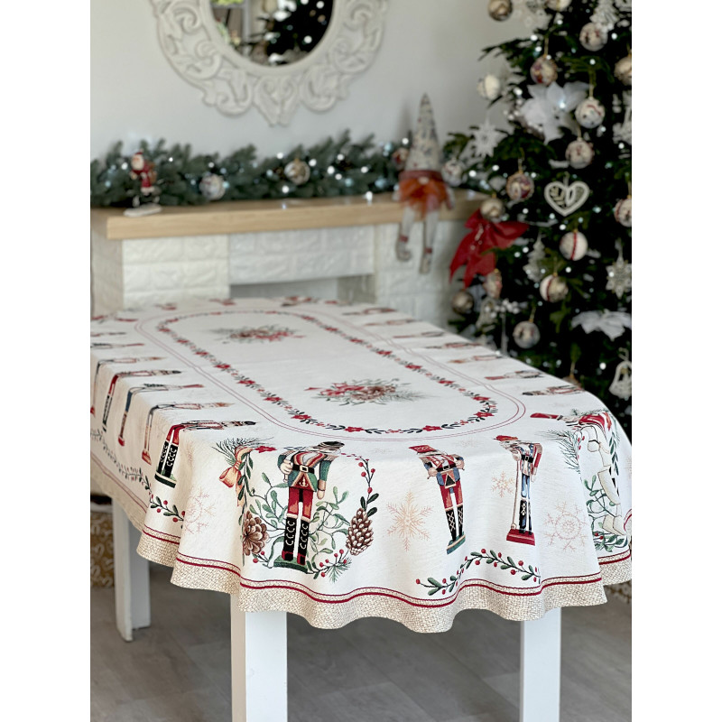 Скатертина гобеленова овальна CASCANUECES OVAL Limaso