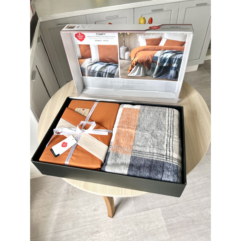 Півтораспальний комплект постільної білизни COMFY TARCIN-160
