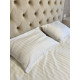 Постільний набір двоспальний SATIN WHITE STRIPE-PN (200x220+3*50x70)