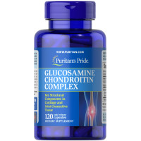 Глюкозамін хондроїтин, Glucosamine Chondroitin Complex, Puritan's Pride, 120 капсул